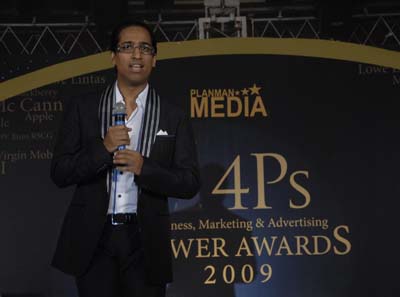 Business Advertising on 4ps Business  Marketing   Advertising Power Awards 2009  India   S