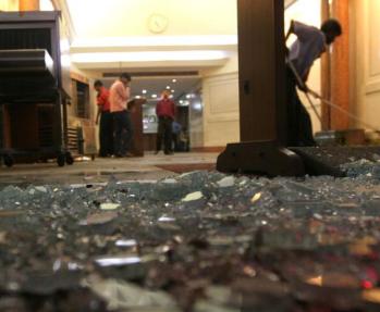 Aaj Tak and Headlines Today office was attacked by RSS workers