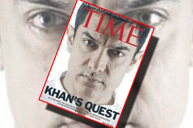 Aamir Khan on Time magazine’s cover