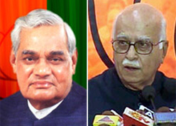 L. K. Advani, Atal Bihari Vajpayee