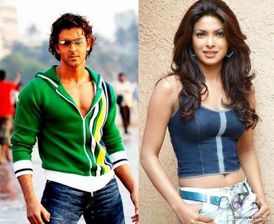 Priyanka Chopra, Hrithik Roshan