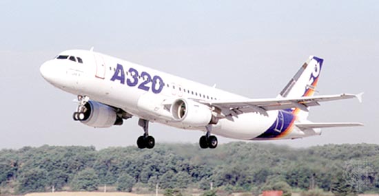 a320 airbus stamp