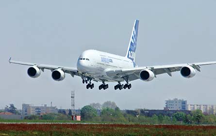 Airbus makes emergency landing in Canada; windshield broken
