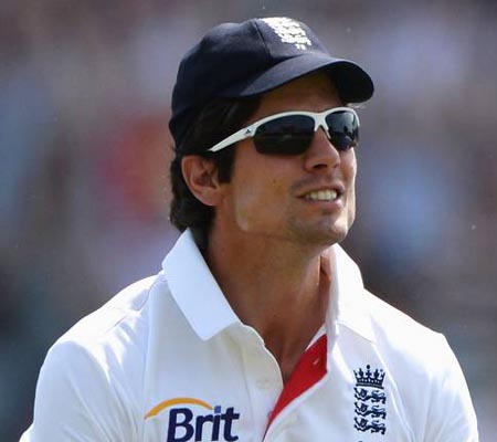 England skipper Alastair Cook