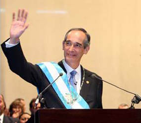 President Alvaro Colom