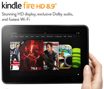 Amazon begins distribution of Kindle Fire HD 8.9 in US