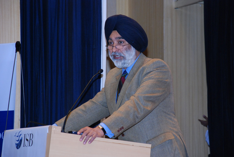Max India Chairman Analjit Singh at ISB