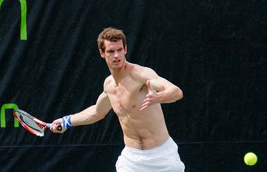 Tennis star Andy Murray