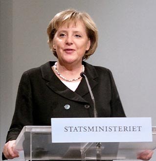 German Chancellor Angela Merkel