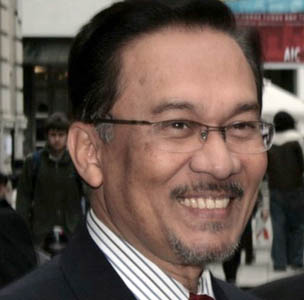 Malaysian opposition leader Anwar Ibrahim