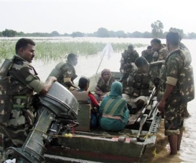 Armed forces rescue 3600 civilians in flood-hit Karnataka and Andhra Pradesh