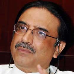 Pakistan Peoples Party co-chairman Asif Ali Zardari