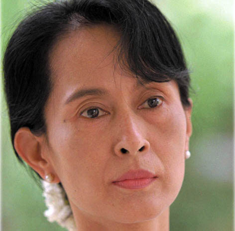Opposition leader Aung San Suu Kyi