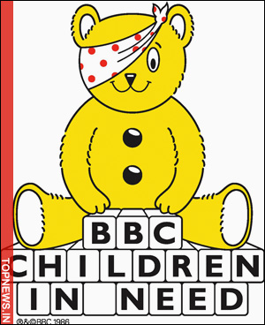 BBC Children in Need charity event raises £40M despite credit crunch