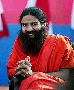 Yoga can help beat economic recession, claims Ramdev