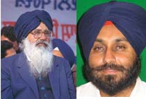 Parkash Singh & Sukhbir Badal
