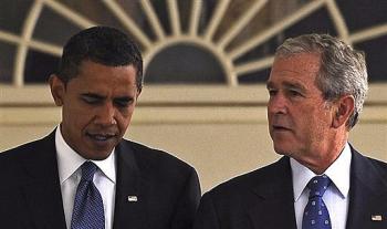 Bush says he does not want spend his time criticizing Obama