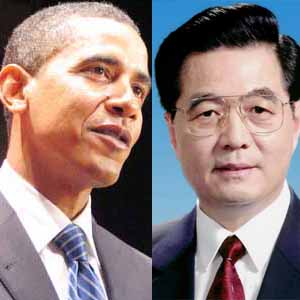 Obama, Hu Jintao discuss bilateral ties