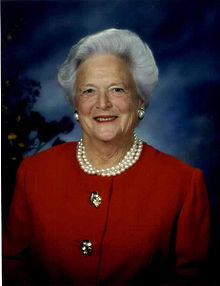 Former first lady Barbara Bush hospitalized
