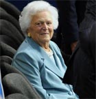 Former first lady Barbara Bush operated for ulcer 