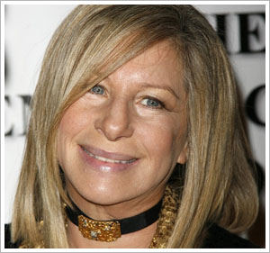 Streisand prefers comfortable elastic-waisted trousers to glamorous ball gowns