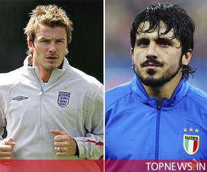 Beckham vital for Milan''s title hopes, says midfielder Gattusto