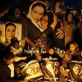 Former Prime Minister Benazir Bhutto
