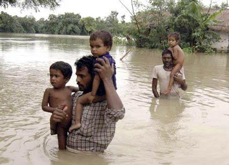 Flood situation remains grim in UP, Bihar