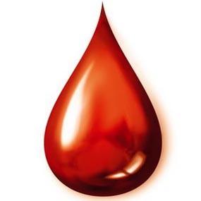 drop of blood