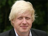 Conservative candidate Boris Johnson