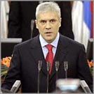 President Tadic to end defence rift on Monday
