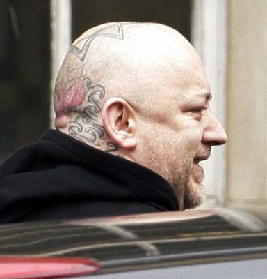 Boy George gorges on food after release from jail