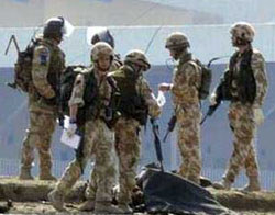 Five British soldiers killed in southern Afghanistan