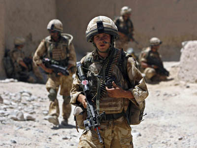 ''British troops may stay in Afghanistan for another five years''