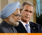 Manmohan Singh, Bush meet, nuke deal voting postponed to Friday