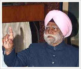 `It is a political conspiracy against me and my family,'' says Buta Singh