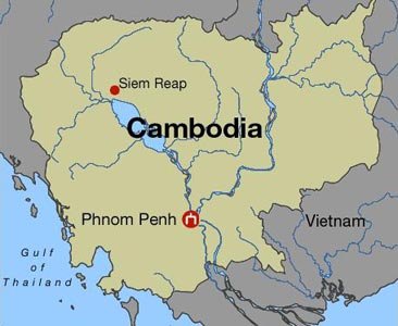 Cambodia-map
