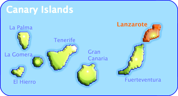 Canary Islands Map