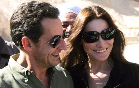 French President Nicolas Sarkozy and Supermodel Carla Bruni