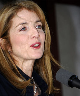 Kennedy’s spokesman decries ''mudslinging'' over her Senate bid