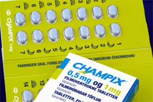 Anti-smoking drug “Champix”