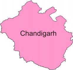 Image result for chandigarh district map png