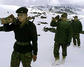 China obstructs road construction in Ladakh