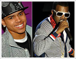 Chris Brown hooks up with Kanye West’s on-off girlfriend Amber Rose