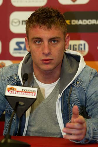 Rome     Roma s international midfielder Daniele De Rossi Monday was