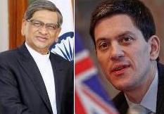 Miliband wishes Krishna to attend Conference on Afghanistan in London