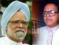 Goa Chief Minister Digamber Kamat, Prime Minister Dr. Manmohan Singh