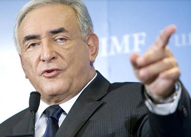 International Monetary Fund chief, Dominique Strauss-Kahn