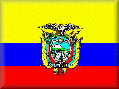 Ecuador Flag Coloring Page