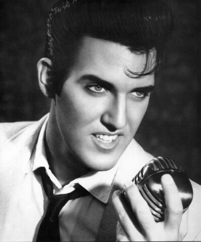 Elvis Presley London Mar 2 Elvis Presley's iconic quiff has come out top